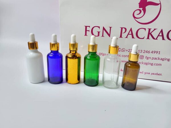 12pcs of fancy serum bottles