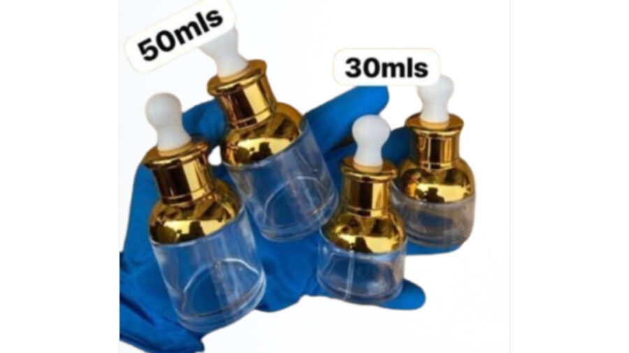 12pcs of luxury dropper bottles