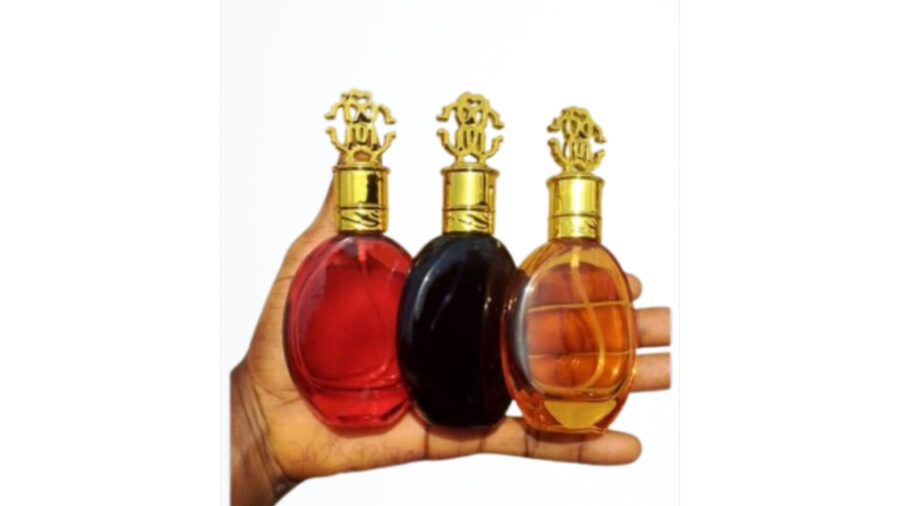 12 pcs of 30ml fancy pefume oil bottle