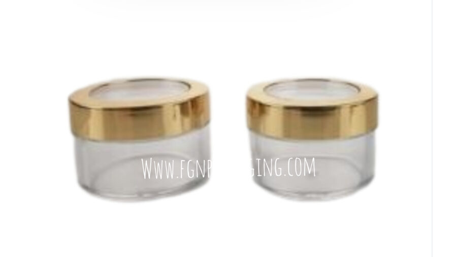 20pcs of 10g/15g/20g jar +gold rim